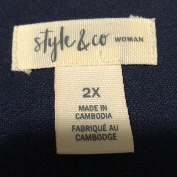 Style & Co. SleevelessTunic Top - Picture 3 of 6